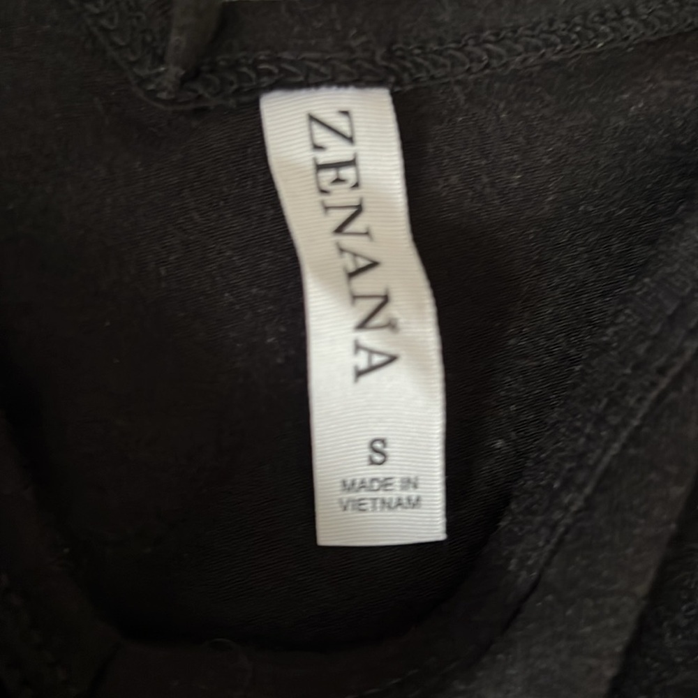 Zenana Womens Black Tiered Maxi Dress Size Small Sleeveless Stretch Boho - Picture 3 of 5